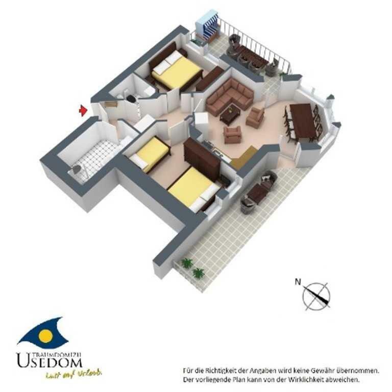 شقة Duenen-Residenz B 05 هيرينجسدورف المظهر الخارجي الصورة